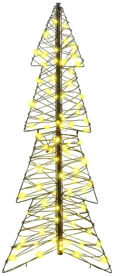 Kalėdų eglutė 100 LED Šilta balta 120 cm Ratanas