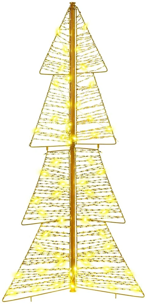 Kalėdų eglutė 100 LED Šilta balta 120 cm PET