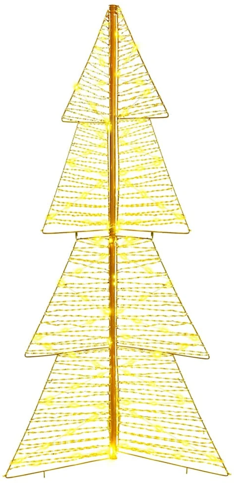 Kalėdų eglutė 160 LED Šilta balta 150 cm PET
