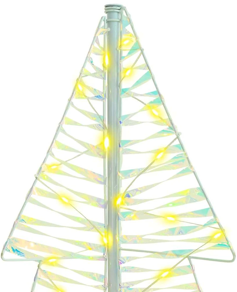 Kalėdų eglutė 160 LED Šilta balta 150 cm PET