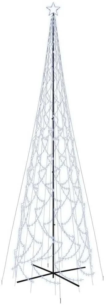 Kalėdų eglutė, 230x800cm, kūgio formos, 3000 šaltų baltų LED