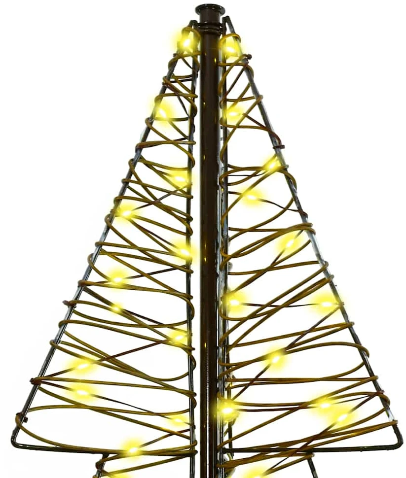 Kalėdų eglutė 240 LED Šilta balta 180 cm Ratanas