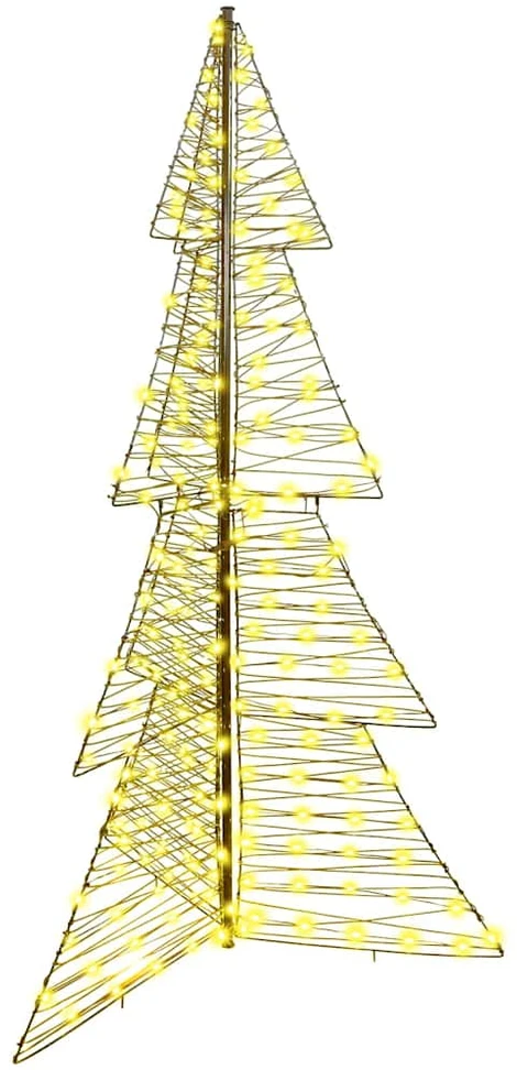 Kalėdų eglutė 240 LED Šilta balta 180 cm Ratanas