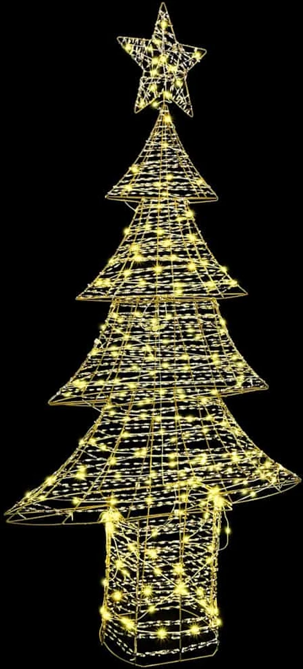 Kalėdų eglutė 240 LED Šilta balta 181 cm PET