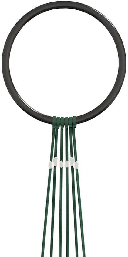 Kalėdų eglutė ant vėliavos stiebo, 180cm, 108 šaltos baltos LED