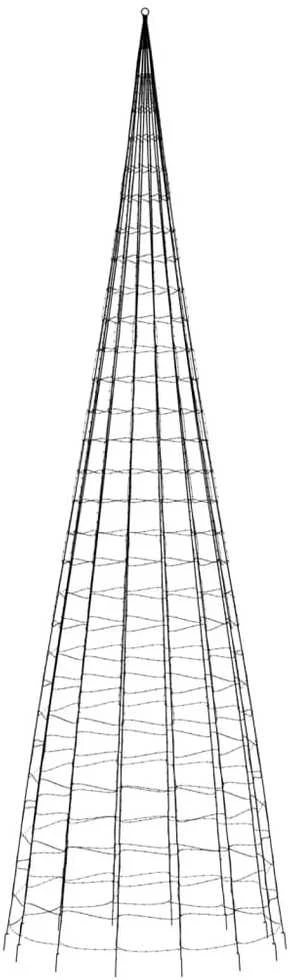 LED Kalėdų eglutė 3000 LED šiltai balta 800 cm