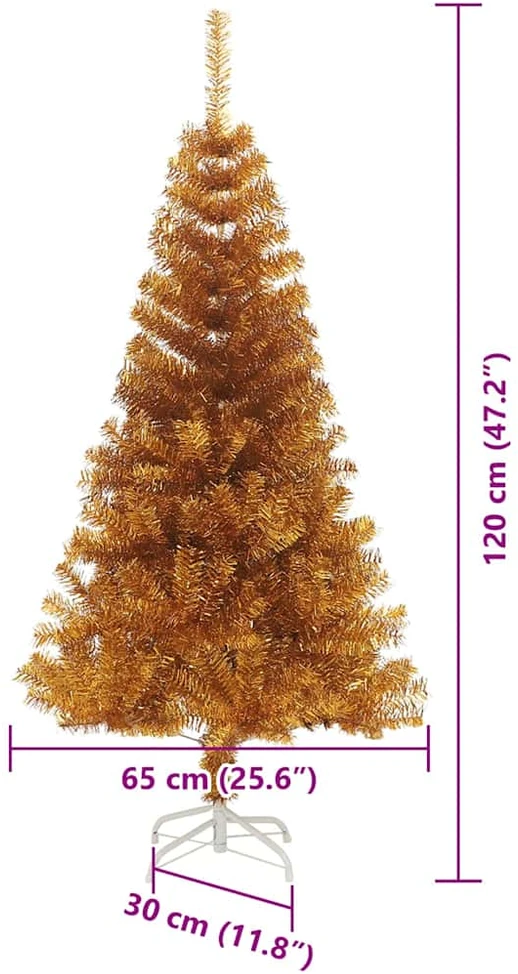 Kalėdų eglutė Auksinė 120 cm PET