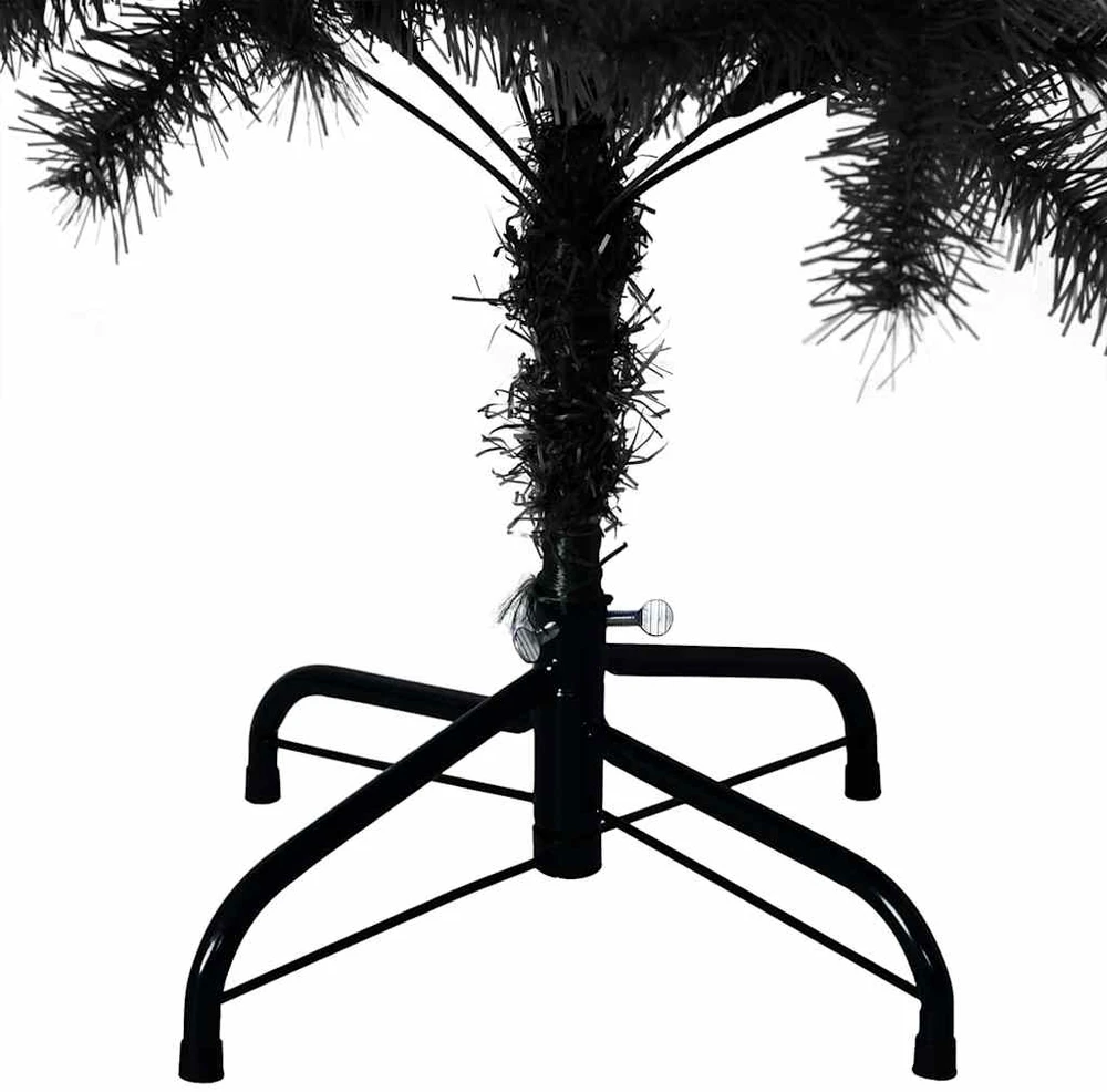 Kalėdų eglutė Juoda 150 cm PVC