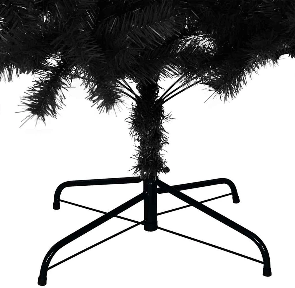 Kalėdų eglutė Juoda 210 cm PVC