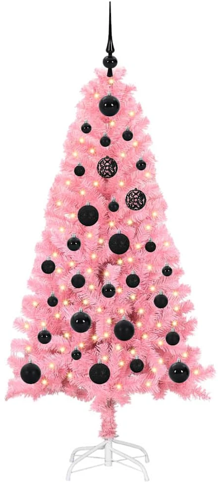 Kalėdų eglutė Rožinė 150 cm PVC