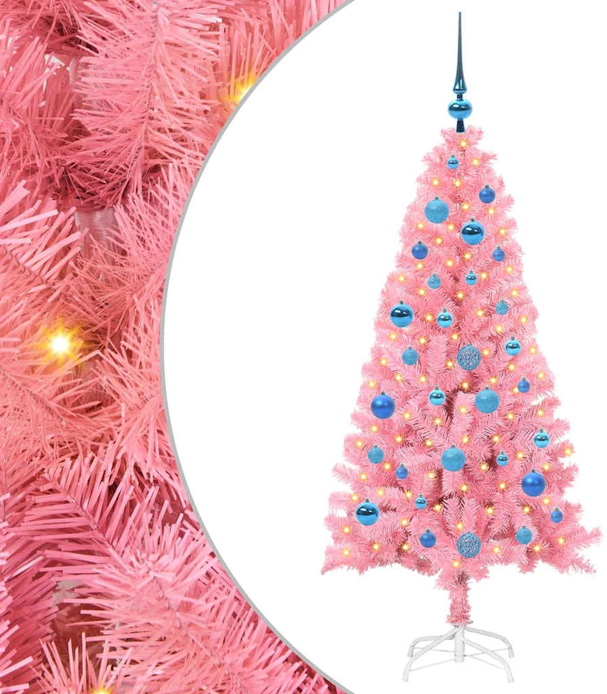Kalėdų eglutė Rožinė 150 cm PVC