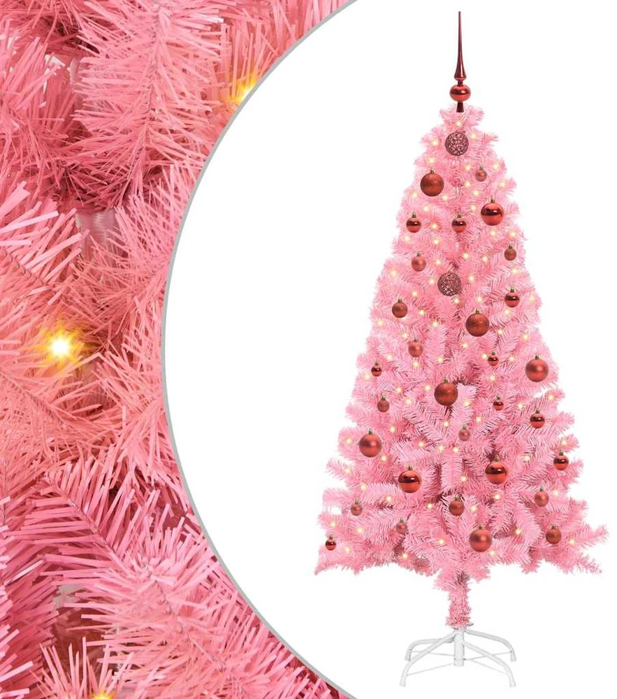 Kalėdų eglutė Rožinė 150 cm PVC
