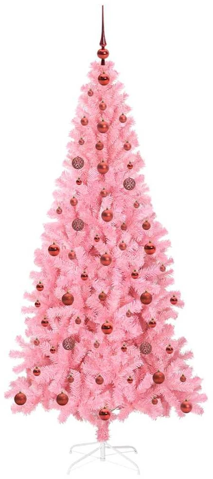 Kalėdų eglutė Rožinė 210 cm PVC