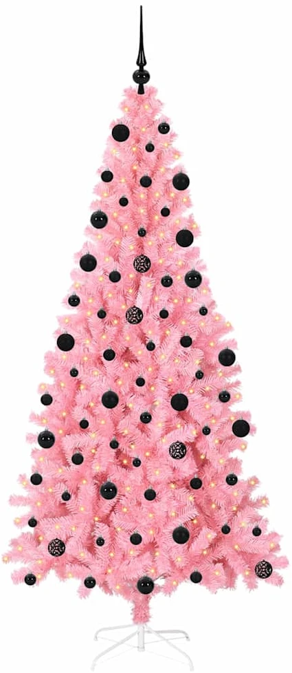 Kalėdų eglutė Rožinė 210 cm PVC