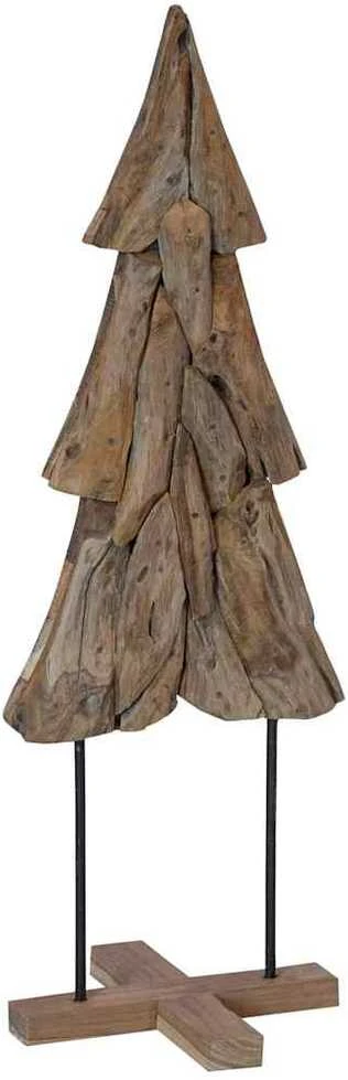 Kalėdų eglutė s stovu Ruda 121 cm Tikmedžio masyvas