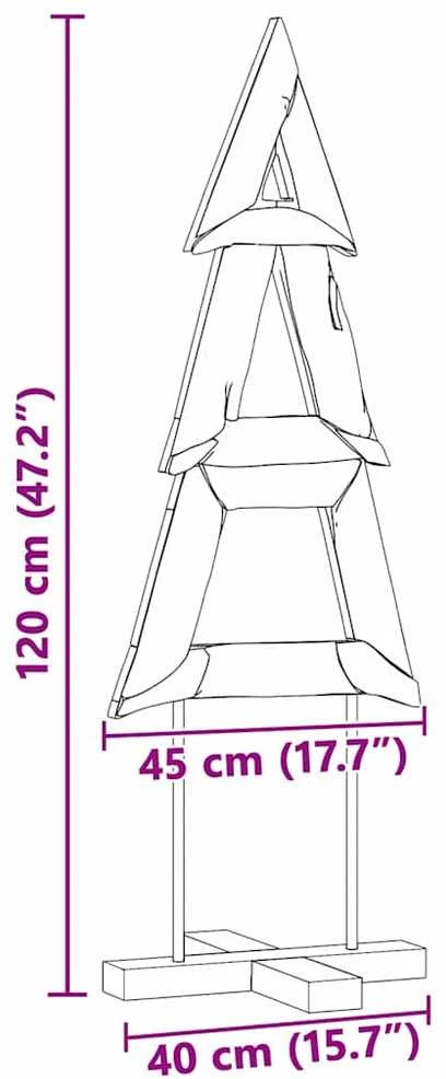 Kalėdų eglutė Ruda 120 cm Tikmedžio masyvas