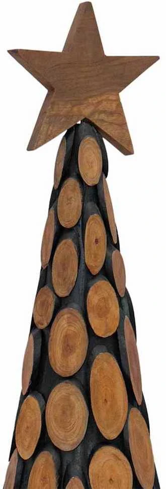 Kalėdų eglutė s stovu Ruda 120 cm Tikmedžio masyvas