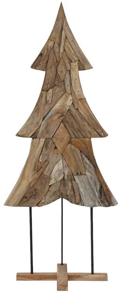 Kalėdų eglutė s stovu Ruda 181,5 cm Tikmedžio masyvas