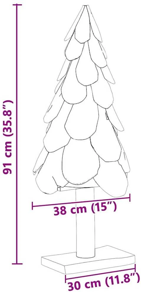 Kalėdų eglutė Ruda 91 cm Tikmedžio masyvas