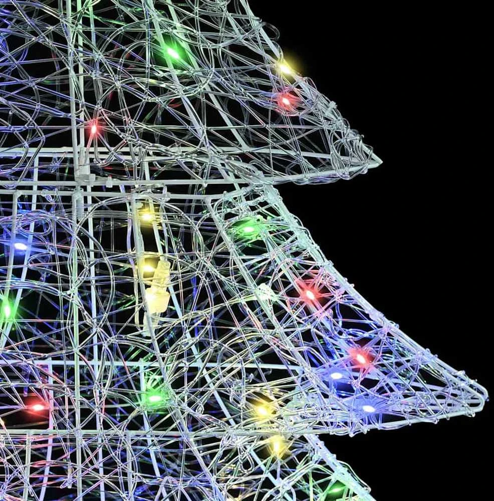 Kalėdų eglutė 100 LED Įvairiaspalvis 120 cm Akrilas