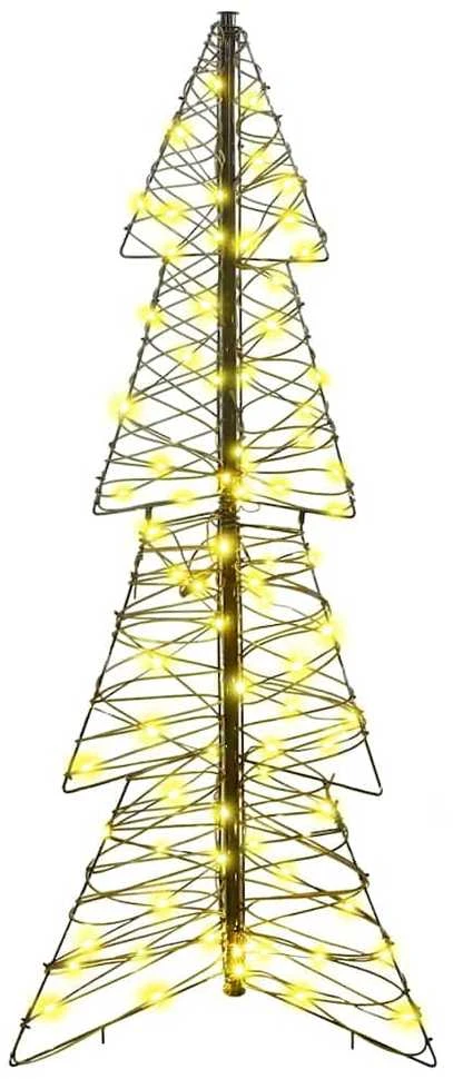 Kalėdų eglutė 100 LED Šilta balta 120 cm Ratanas