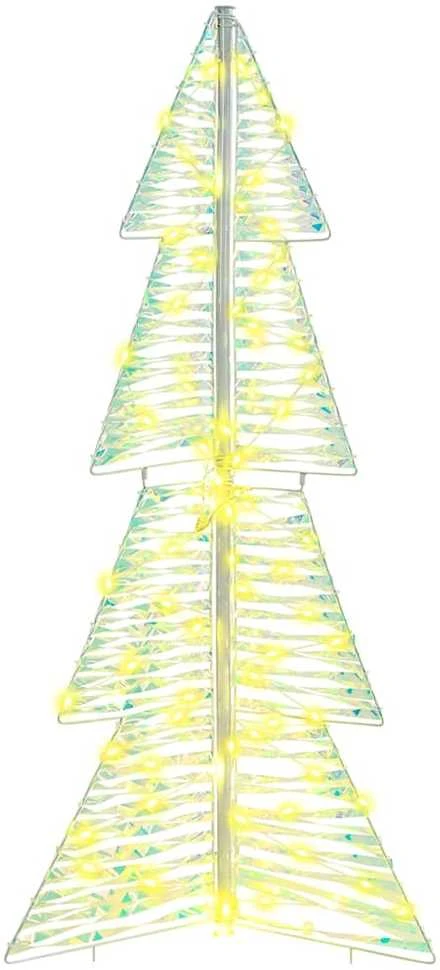 Kalėdų eglutė 100 LED Šilta balta 120 cm PET