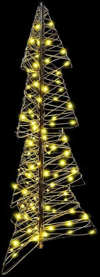 Kalėdų eglutė 100 LED Šilta balta 120 cm Ratanas