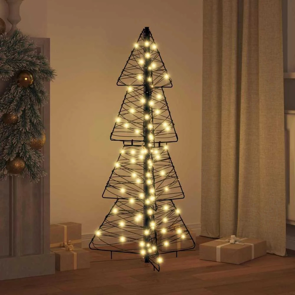 Kalėdų eglutė 100 LED Šilta balta 120 cm Ratanas