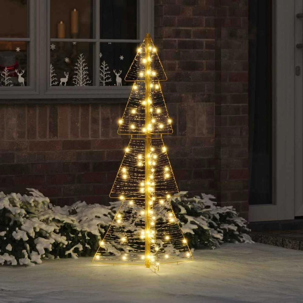 Kalėdų eglutė 100 LED Šilta balta 120 cm PET