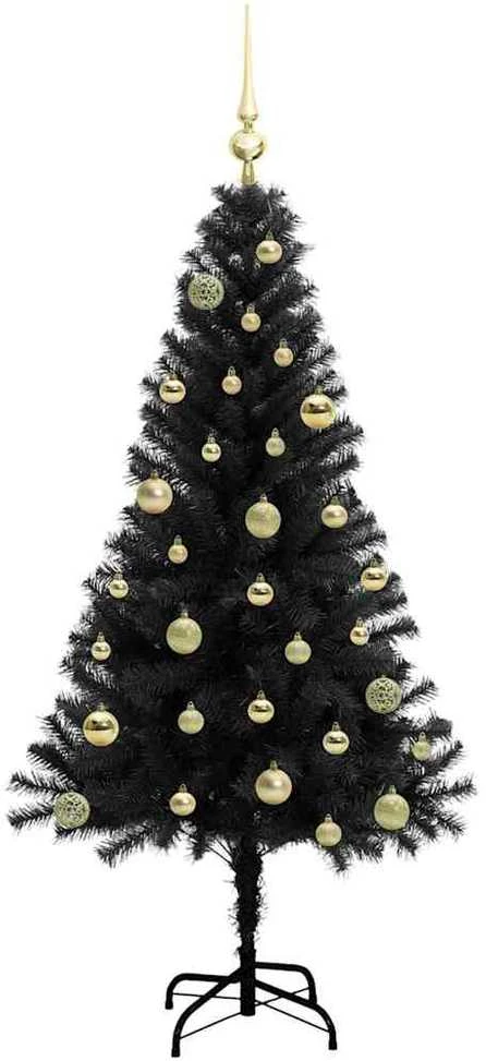 Kalėdų eglutė Juoda 150 cm PVC