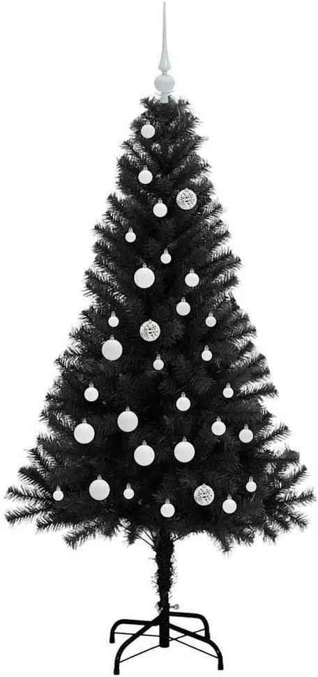 Kalėdų eglutė Juoda 150 cm PVC