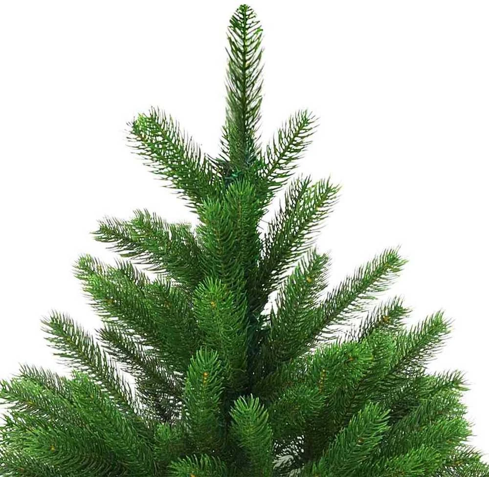 Kalėdų eglutė su 150 LED s stovu Žalia 120 cm PE