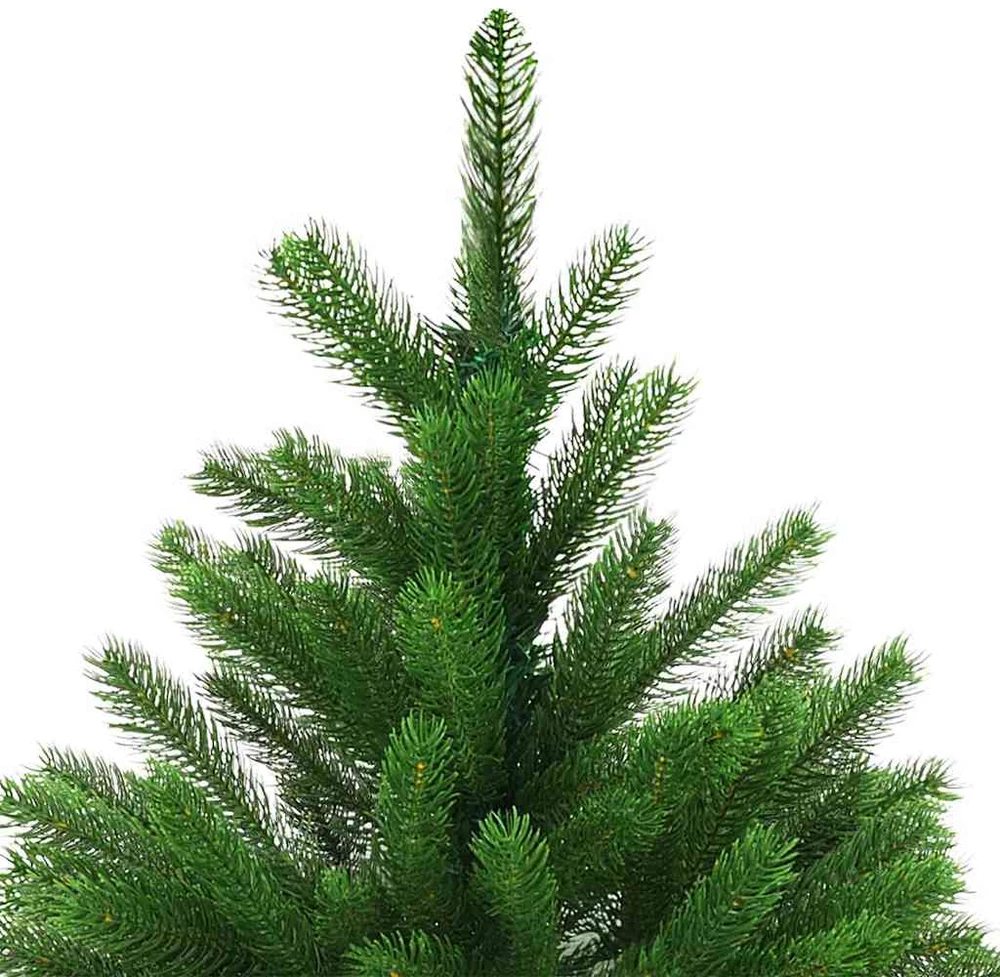 Kalėdų eglutė su 150 LED s stovu Žalia 120 cm PE
