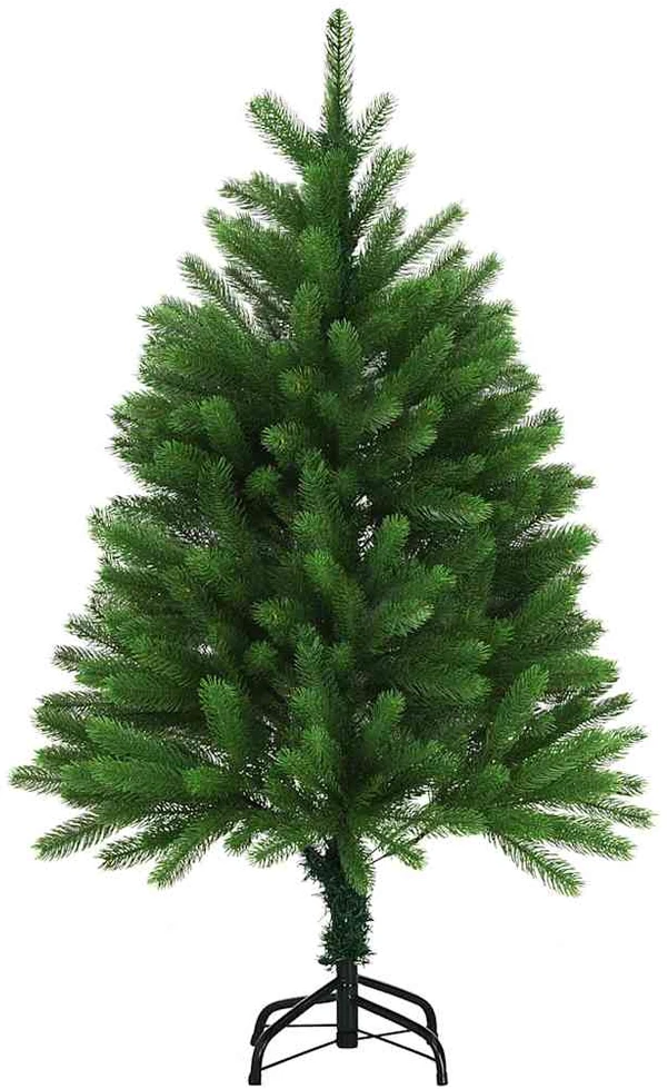 Kalėdų eglutė su 150 LED s stovu Žalia 120 cm PE