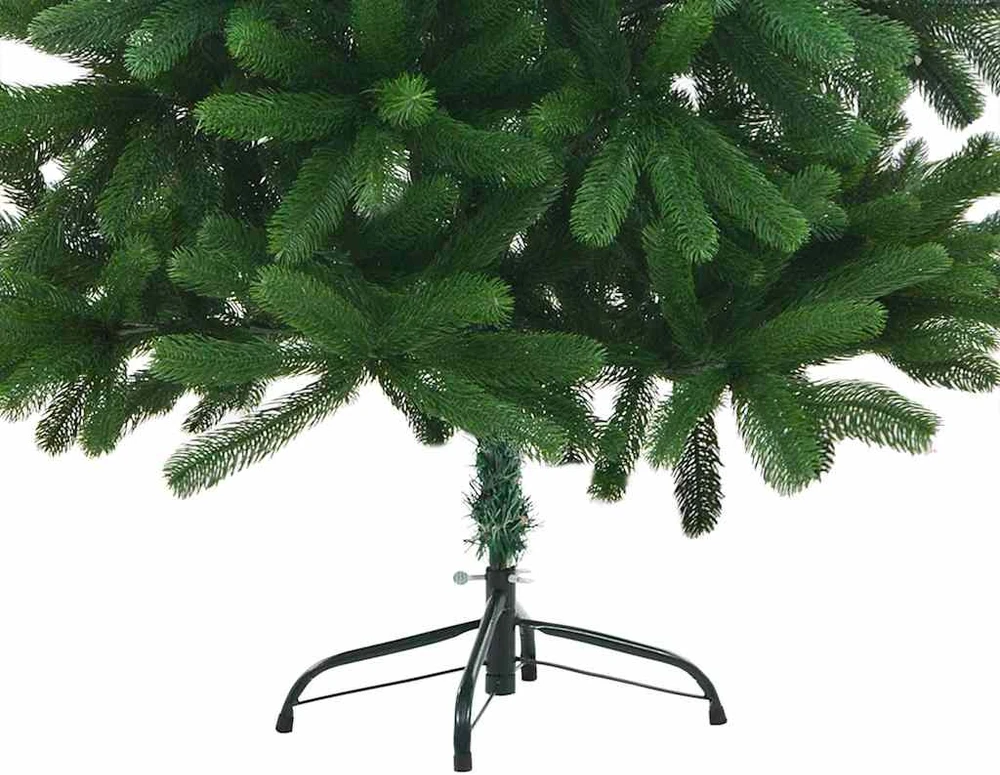 Kalėdų eglutė su 150 LED s stovu Žalia 150 cm PE