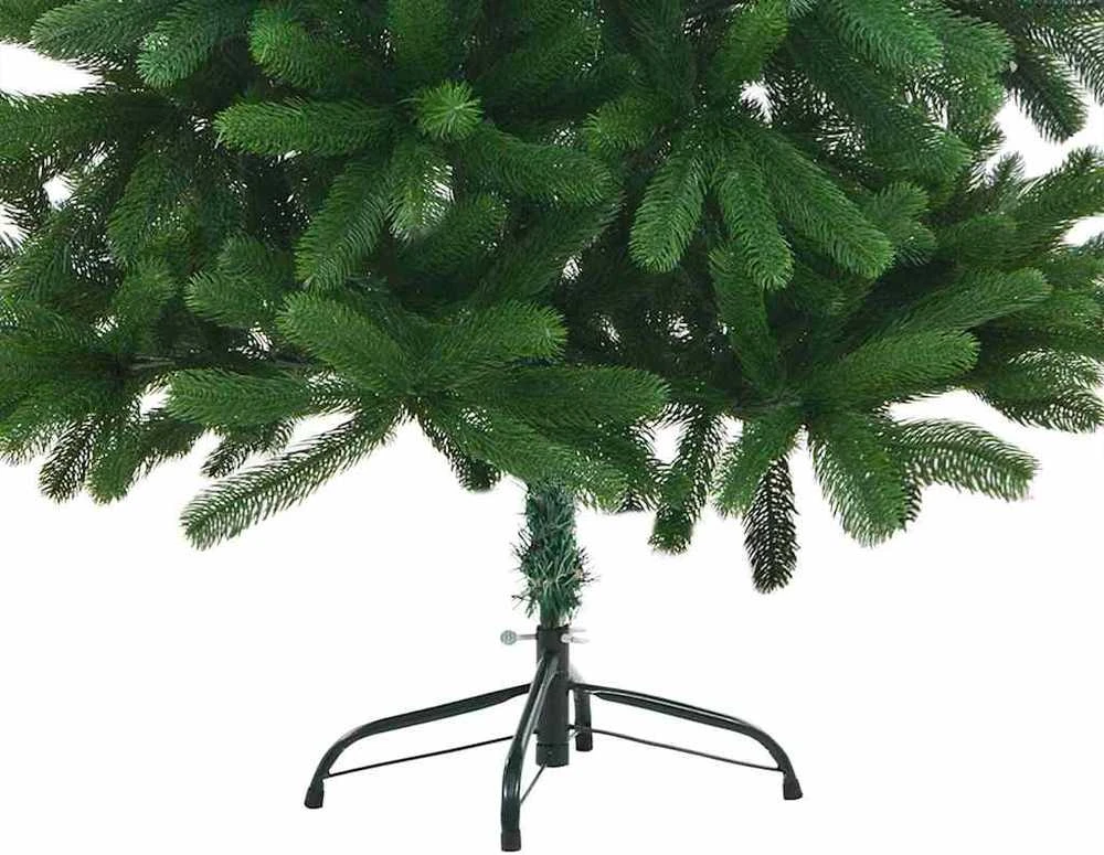 Kalėdų eglutė su 150 LED s stovu Žalia 150 cm PE