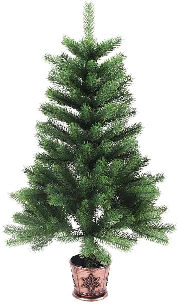 Kalėdų eglutė su 150 LED s stovu Žalia 65 cm PE