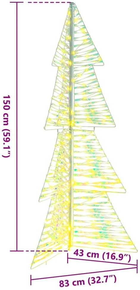 Kalėdų eglutė 160 LED Šilta balta 150 cm PET