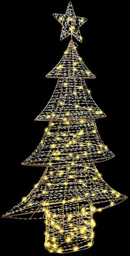 Kalėdų eglutė 160 LED Šilta balta 151 cm PET