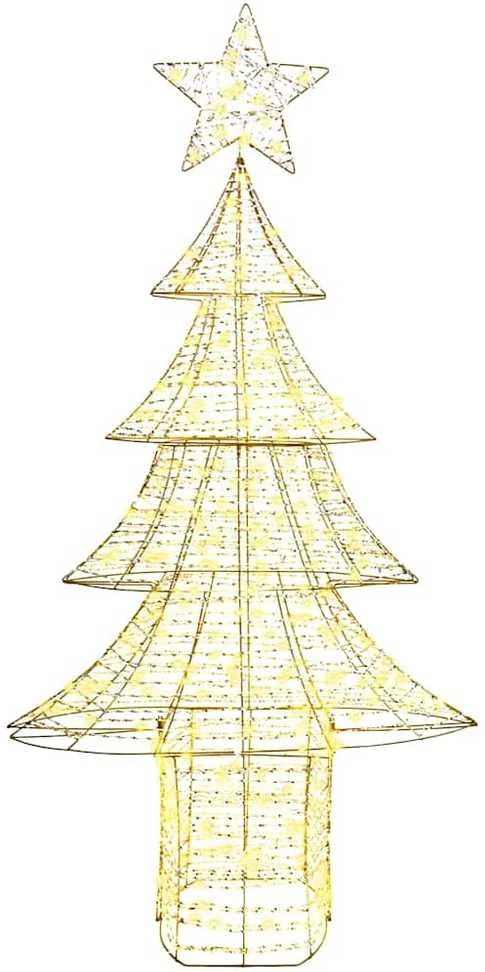 Kalėdų eglutė 240 LED Šilta balta 181 cm PET