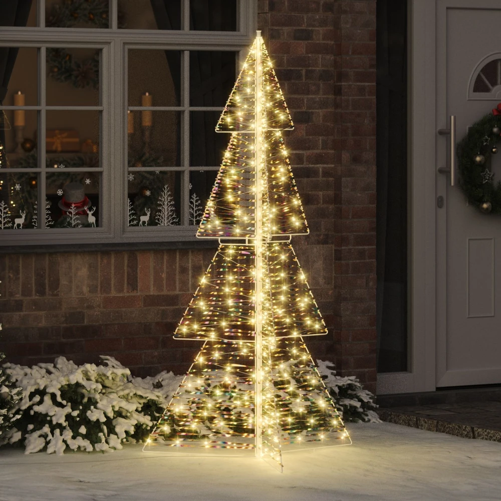Kalėdų eglutė 240 LED Šilta balta 180 cm PET