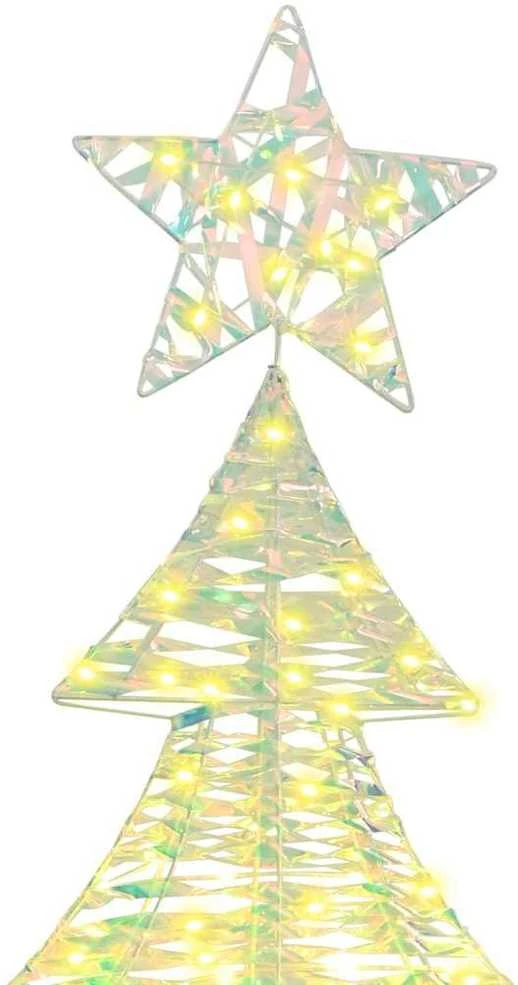 Kalėdų eglutė 240 LED Šilta balta 181 cm PET