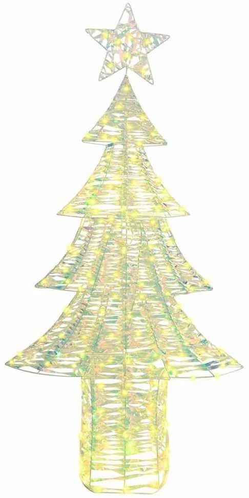 Kalėdų eglutė 240 LED Šilta balta 181 cm PET