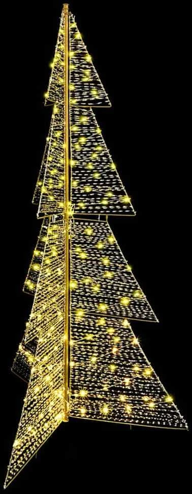 Kalėdų eglutė 240 LED Šilta balta 180 cm PET