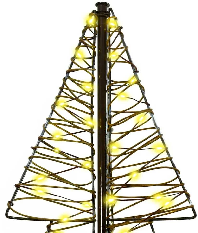 Kalėdų eglutė 240 LED Šilta balta 180 cm Ratanas