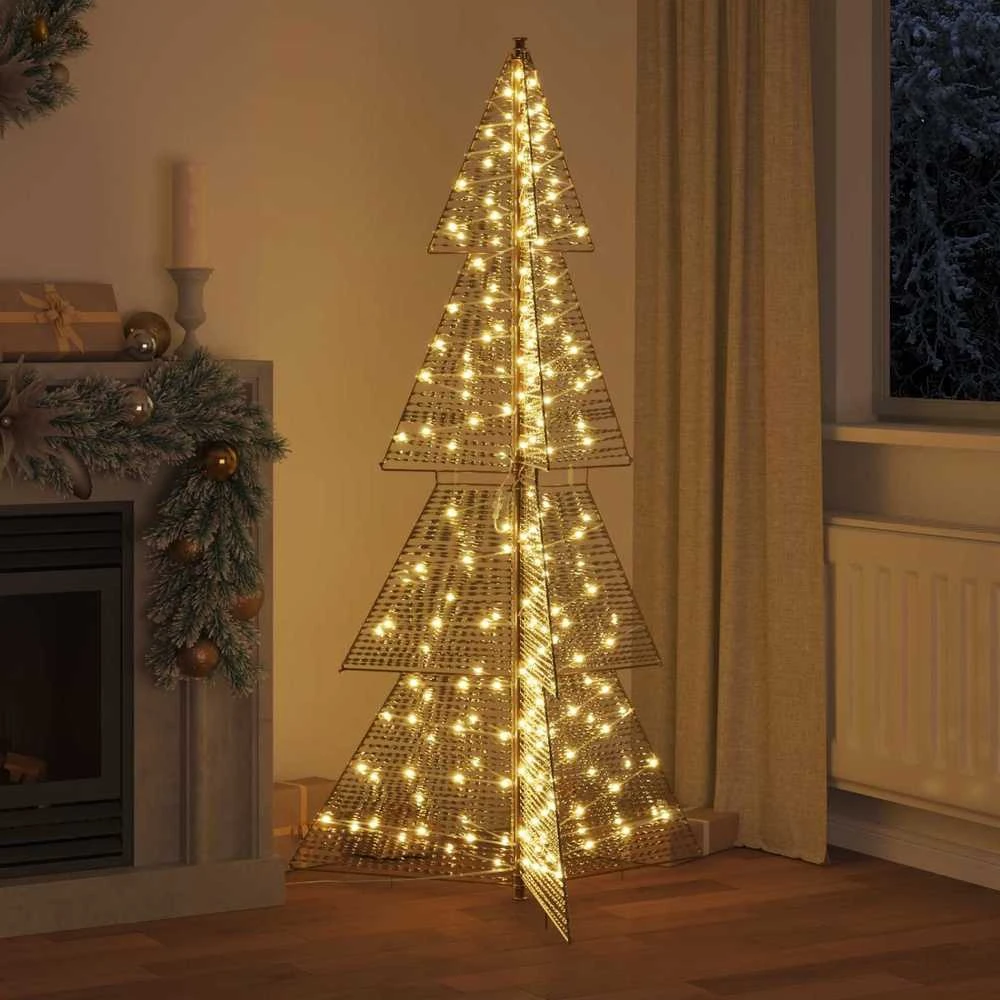 Kalėdų eglutė 240 LED Šilta balta 180 cm PET