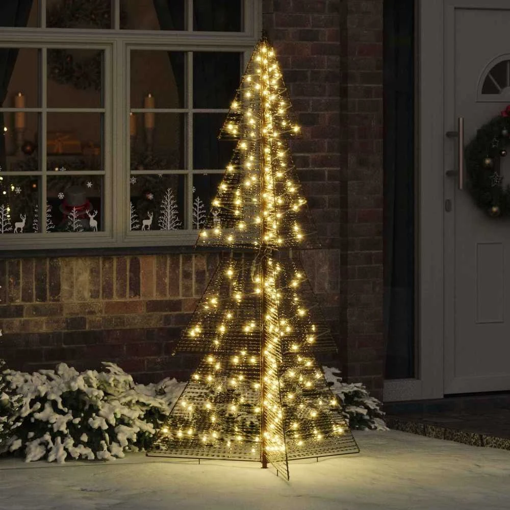 Kalėdų eglutė 240 LED Šilta balta 180 cm PET
