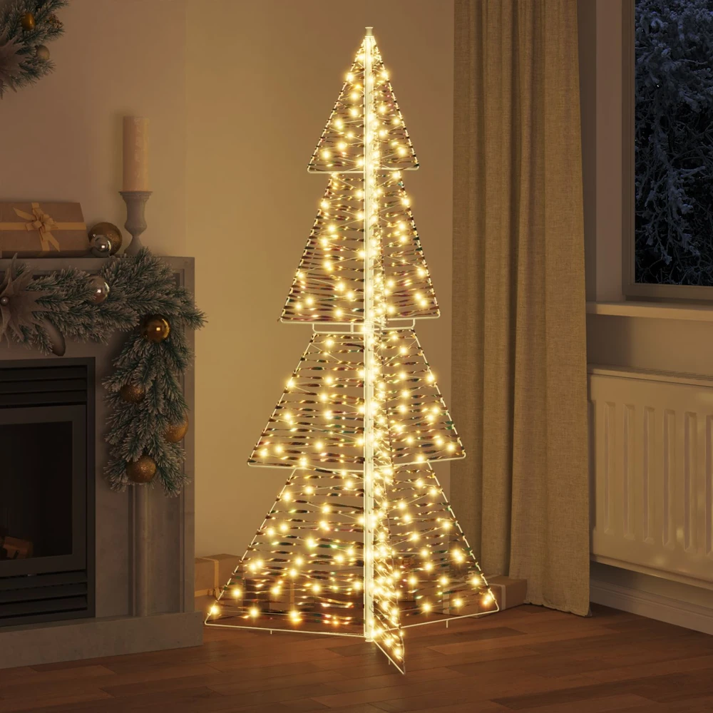 Kalėdų eglutė 240 LED Šilta balta 180 cm PET