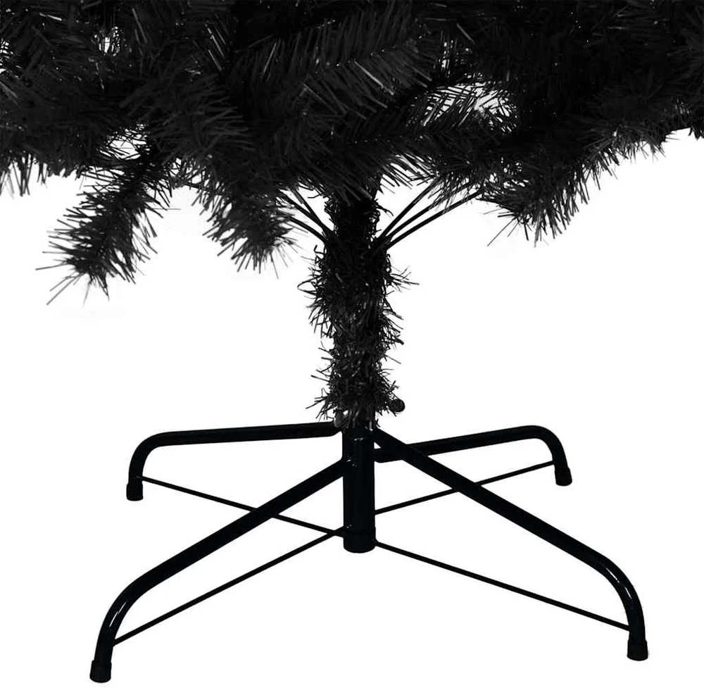 Kalėdų eglutė Juoda 180 cm PVC