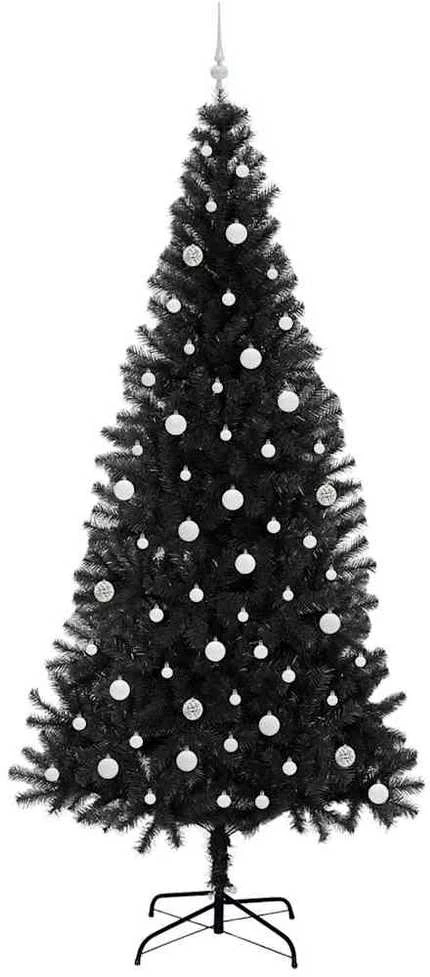 Kalėdų eglutė Juoda 240 cm PVC